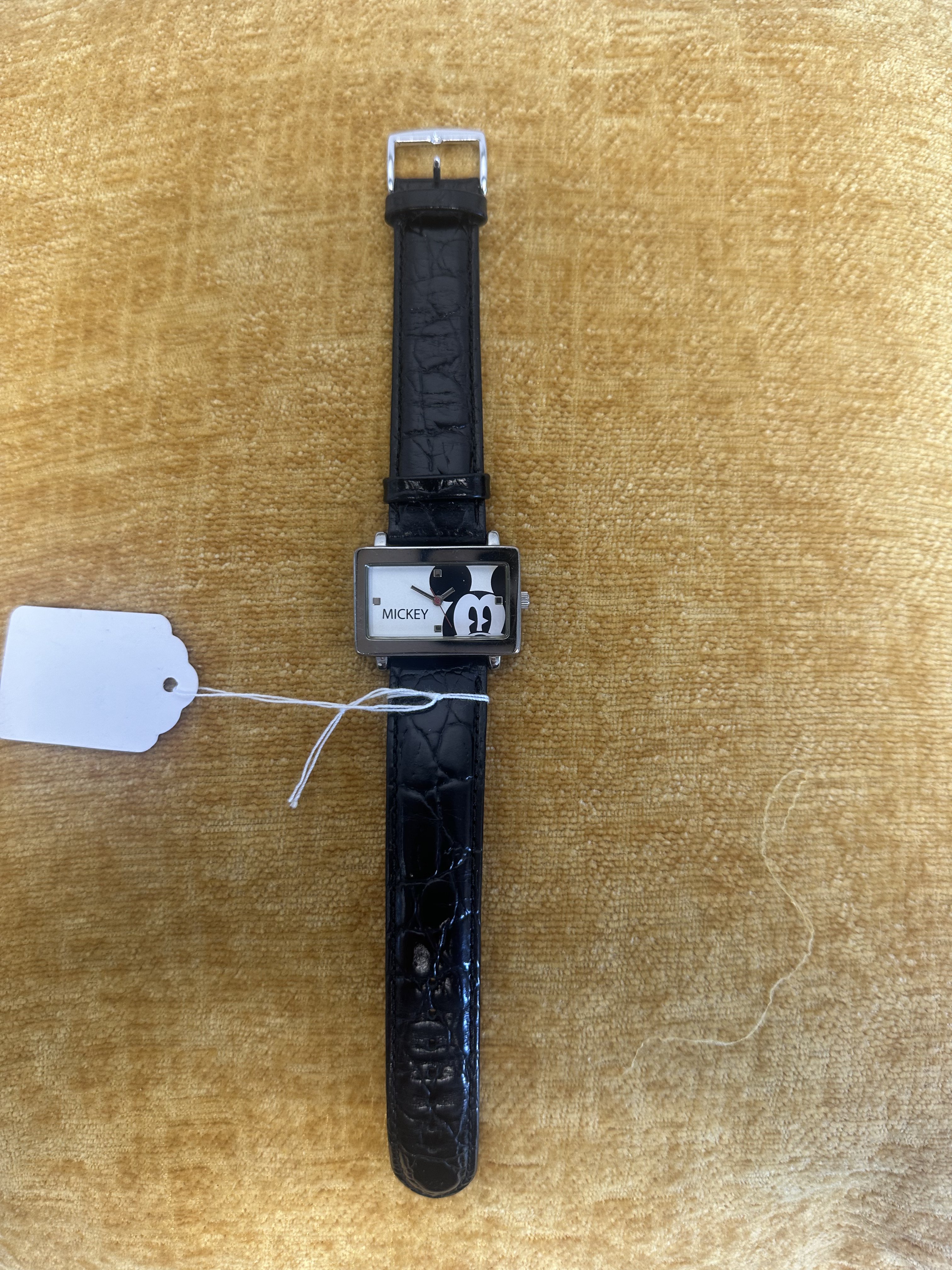 Disney Mickey Mouse Rectangular Watch - angle 1