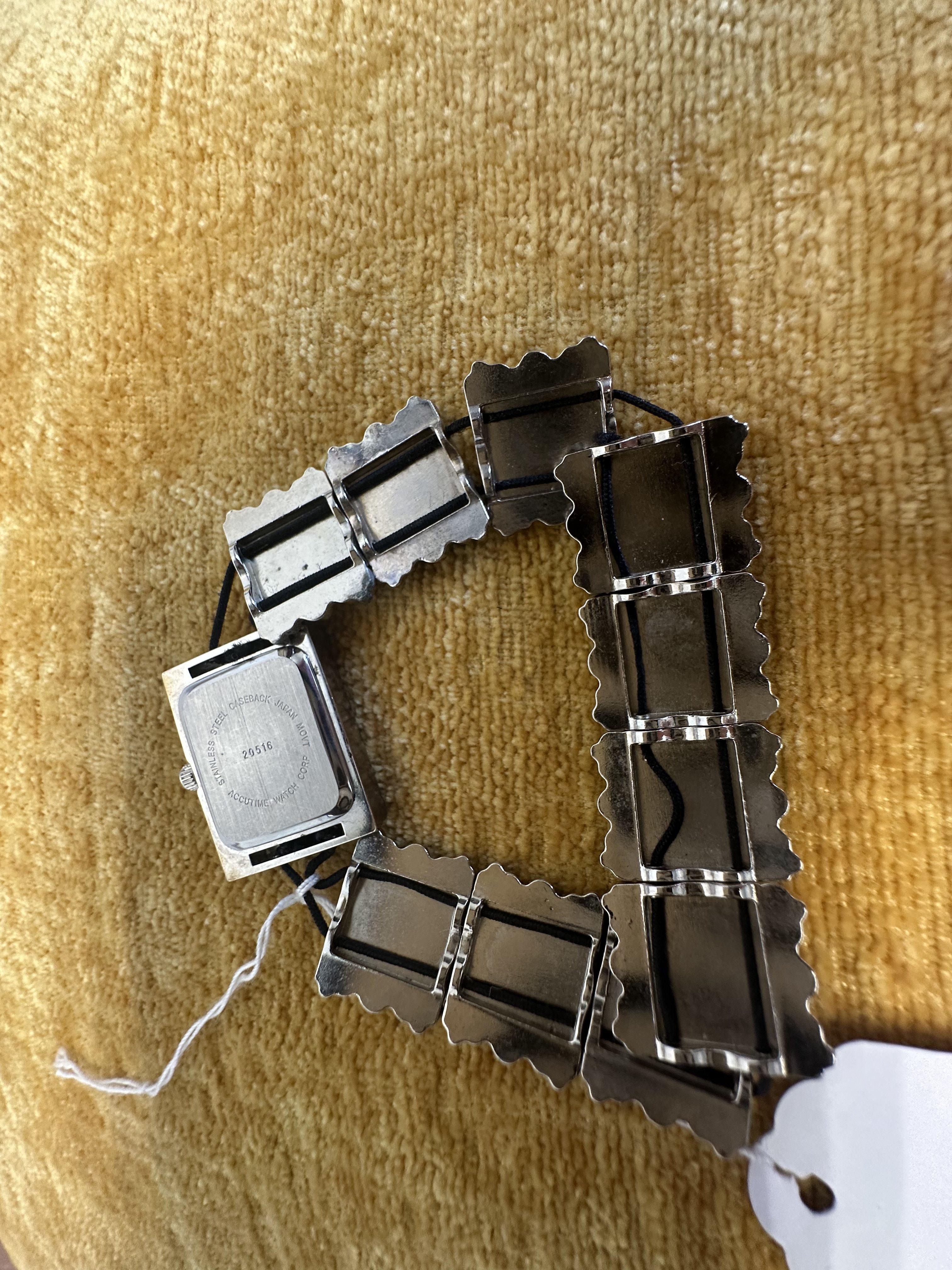 Vivani Holiday Charm Bracelet Watch - angle 2