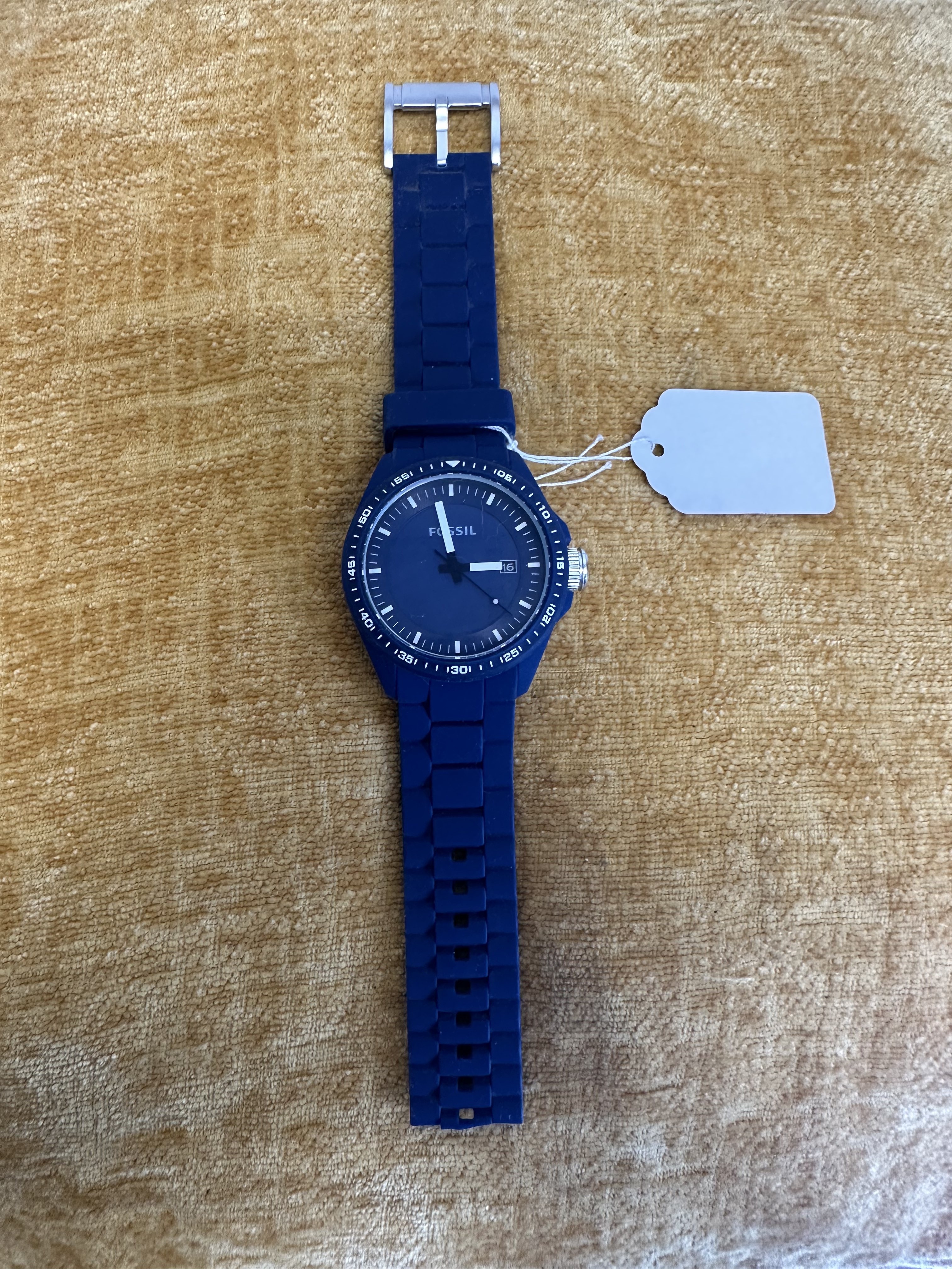 Fossil Blue Sport Watch - angle 1