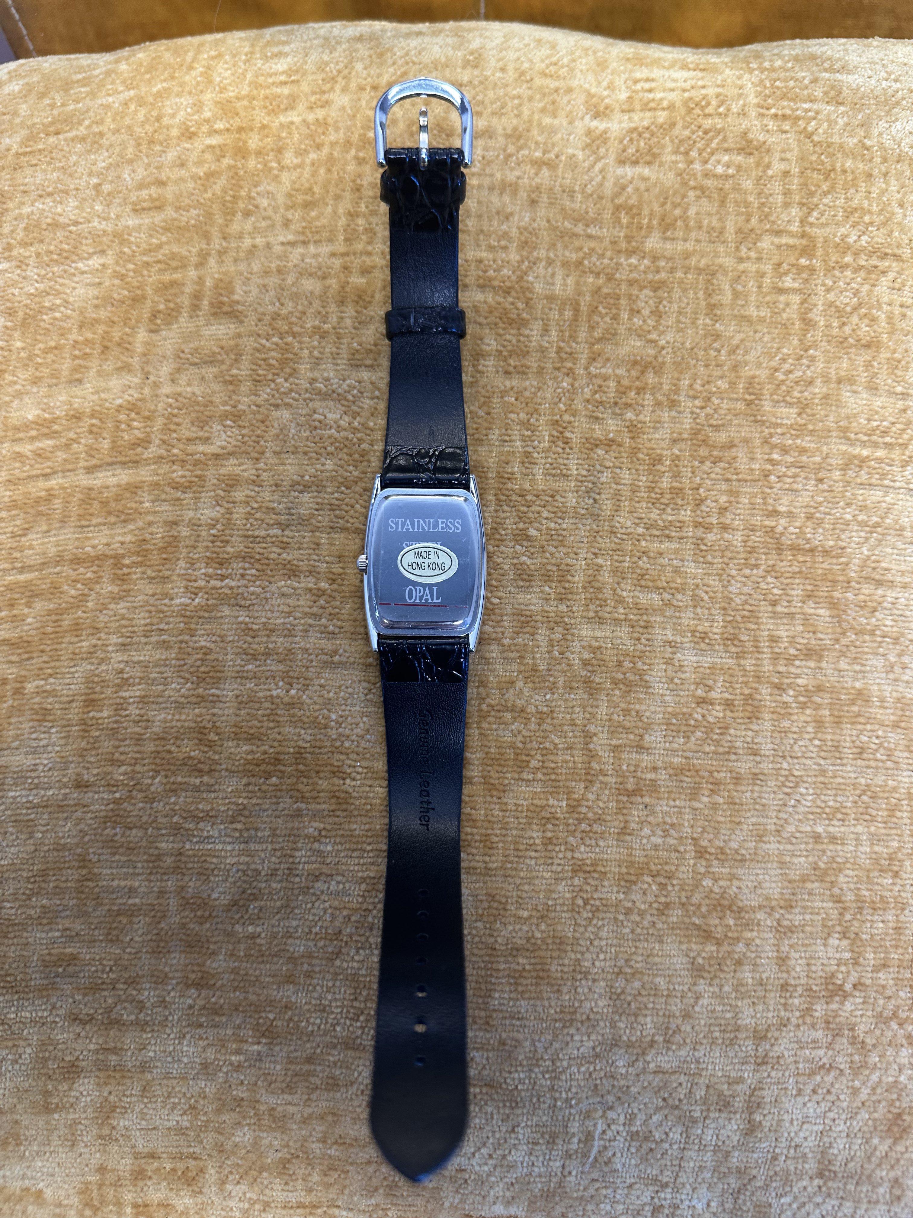 MDG Tonneau Roman Numeral Watch - angle 2
