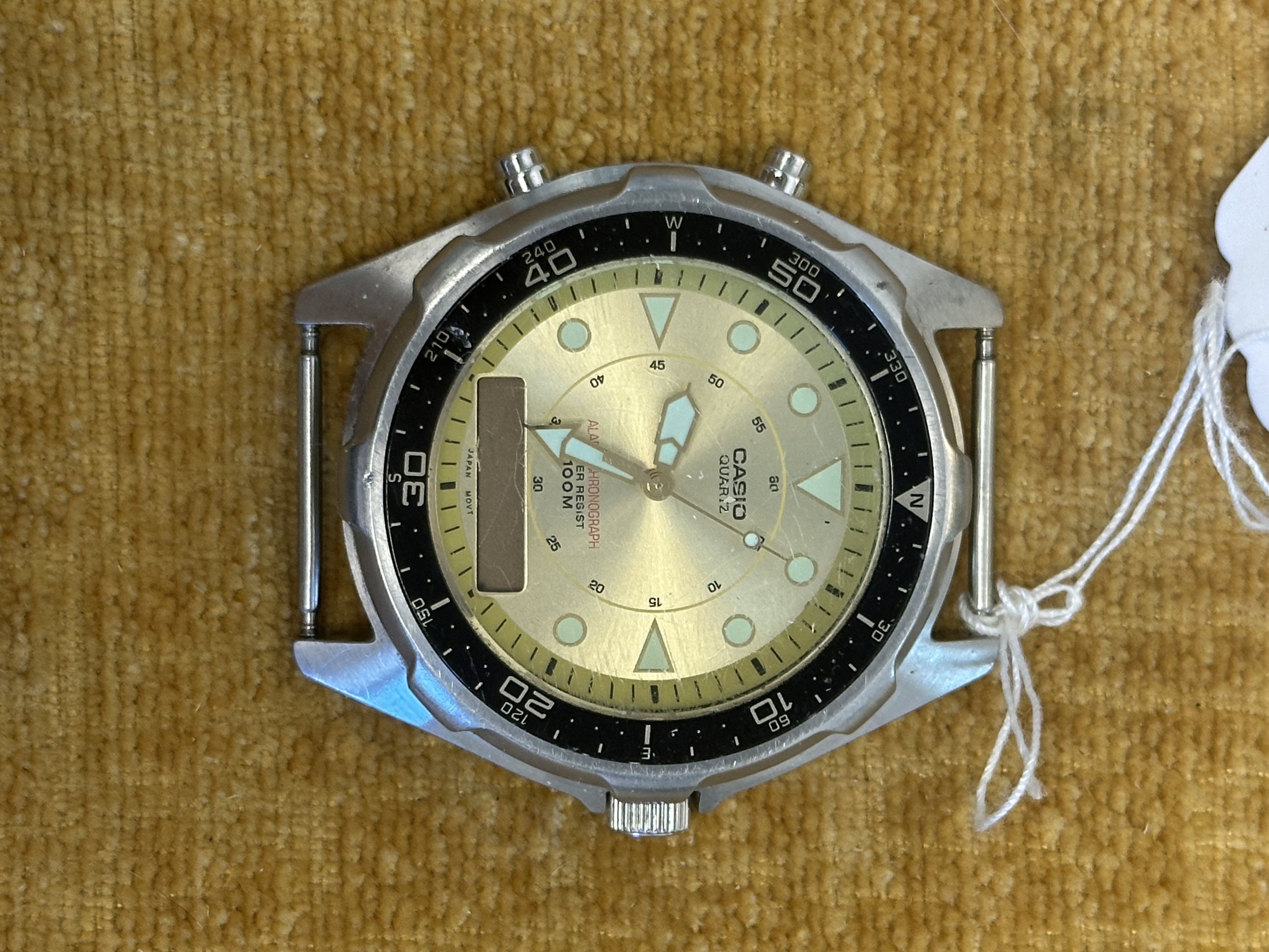 Casio Ana-Digi Chronograph Diver - angle 1