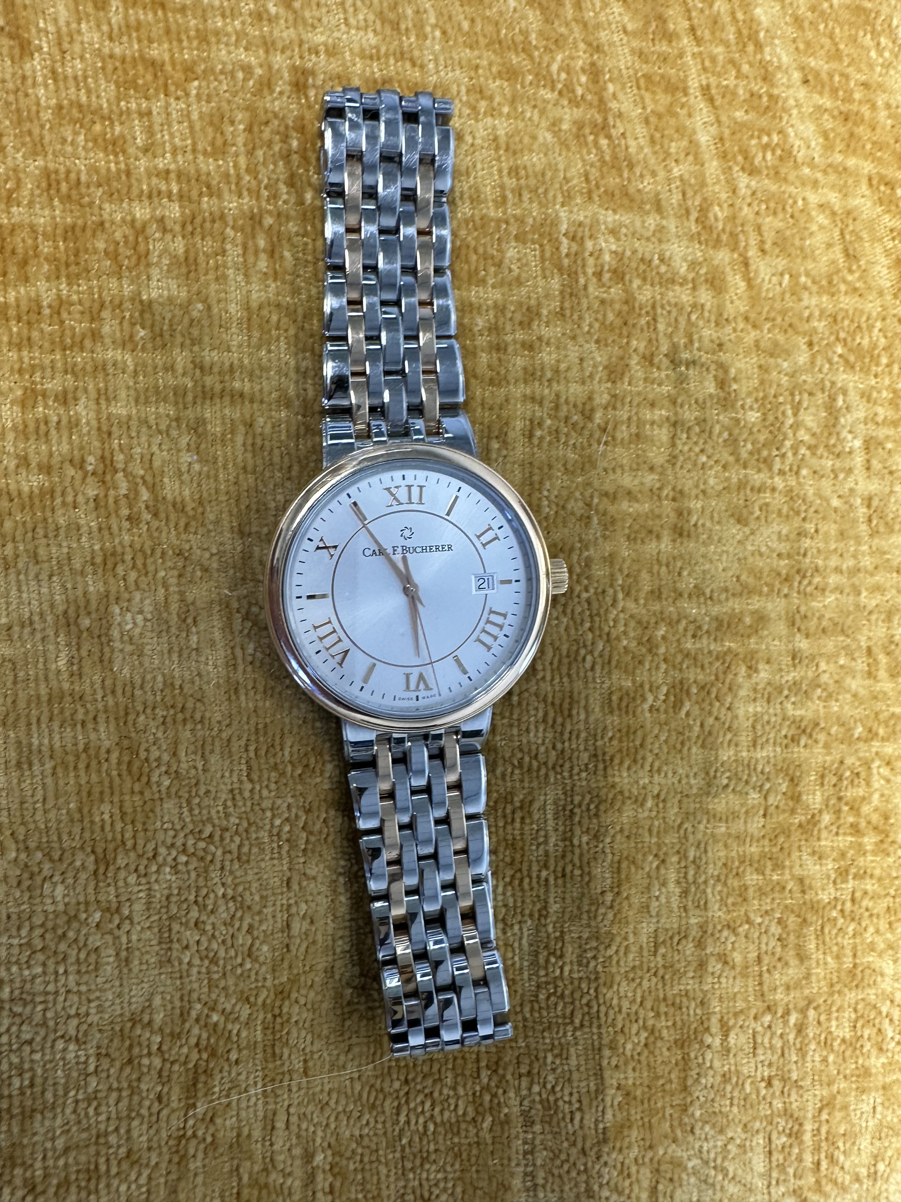 Carl F. Bucherer Classic Round Dress Watch - angle 1